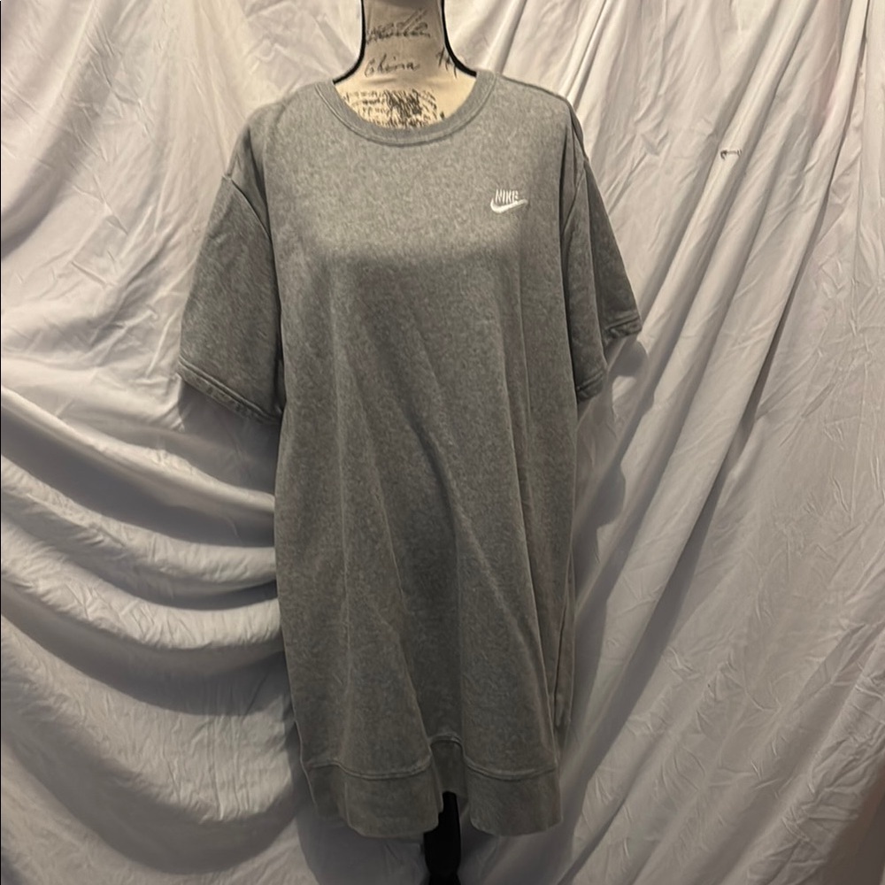 Nike Women's Grey Crewneck Dress